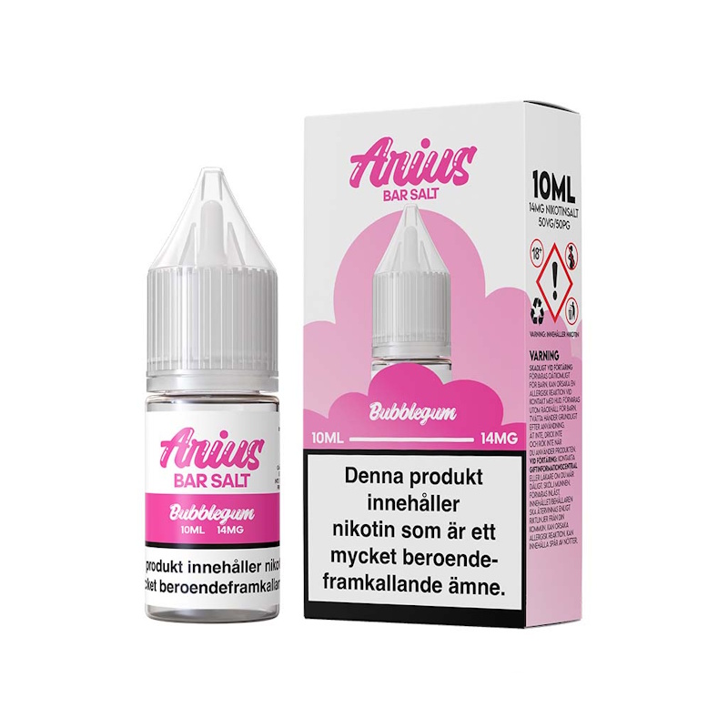 Arius Nicsalt 10ml 14mg Bubblegum