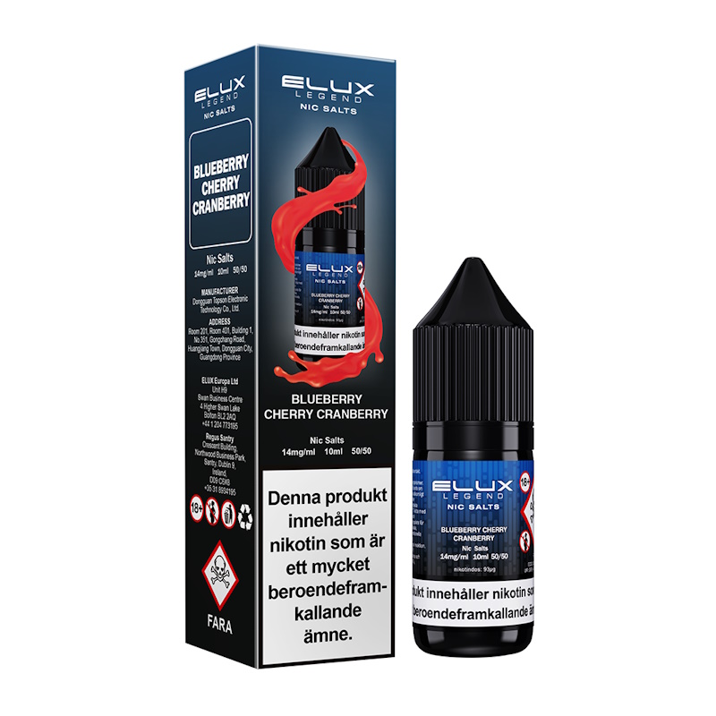 Elux Blueberry Cherry Cranberry