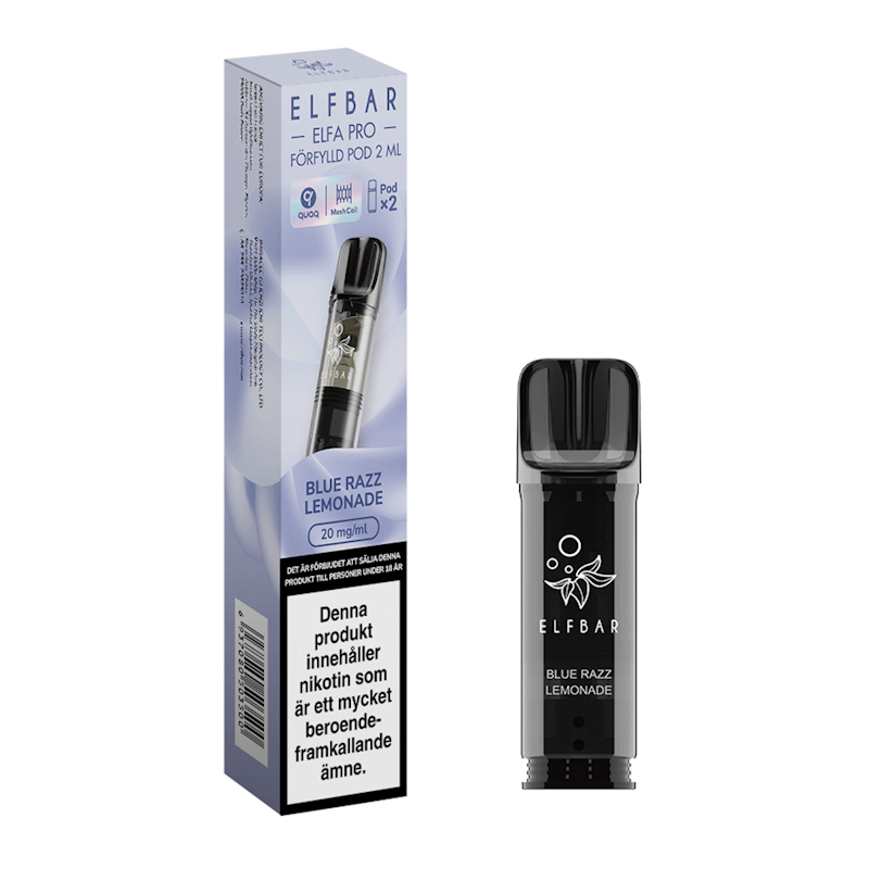 Elfa Blue Razz Lemonade Pod