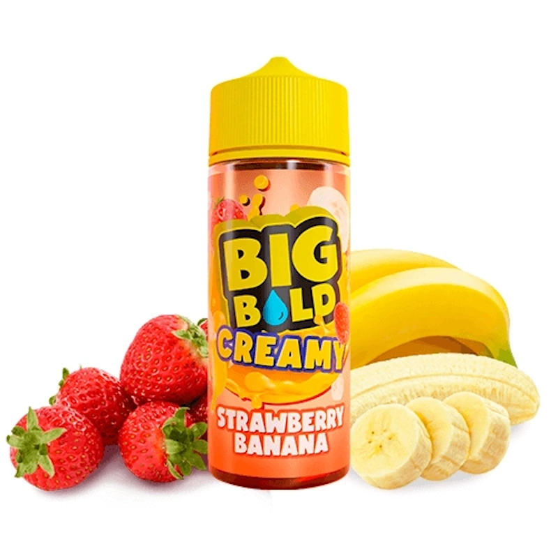 Big Bold Creamy Strawberry Banana 100ml Bottle