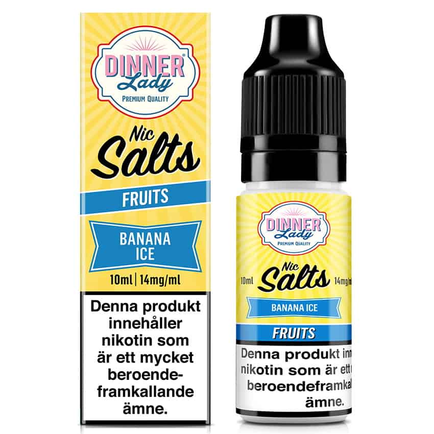 Banana Ice Dinner Lady Nic Salts 14mg
