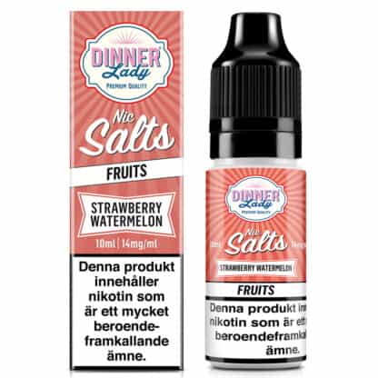 Strawberry Watermelon Dinner Lady Nic Salts 14mg