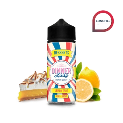 Lemon Tart från Dinner Lady (30ml Nikotinfri Longfill)