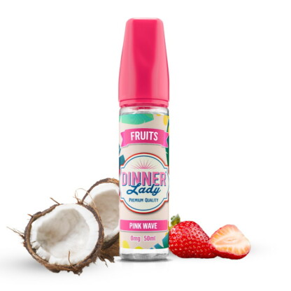 Pink Wave Dinner Lady Fruits Shortfill 50ml