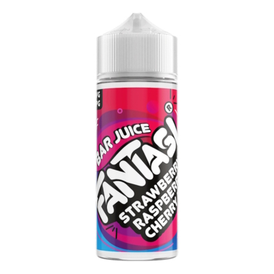 Strawberry Raspberry Cherry Ice från Fantasi Bar Juice (100ml Nikotinfri Shortfill)