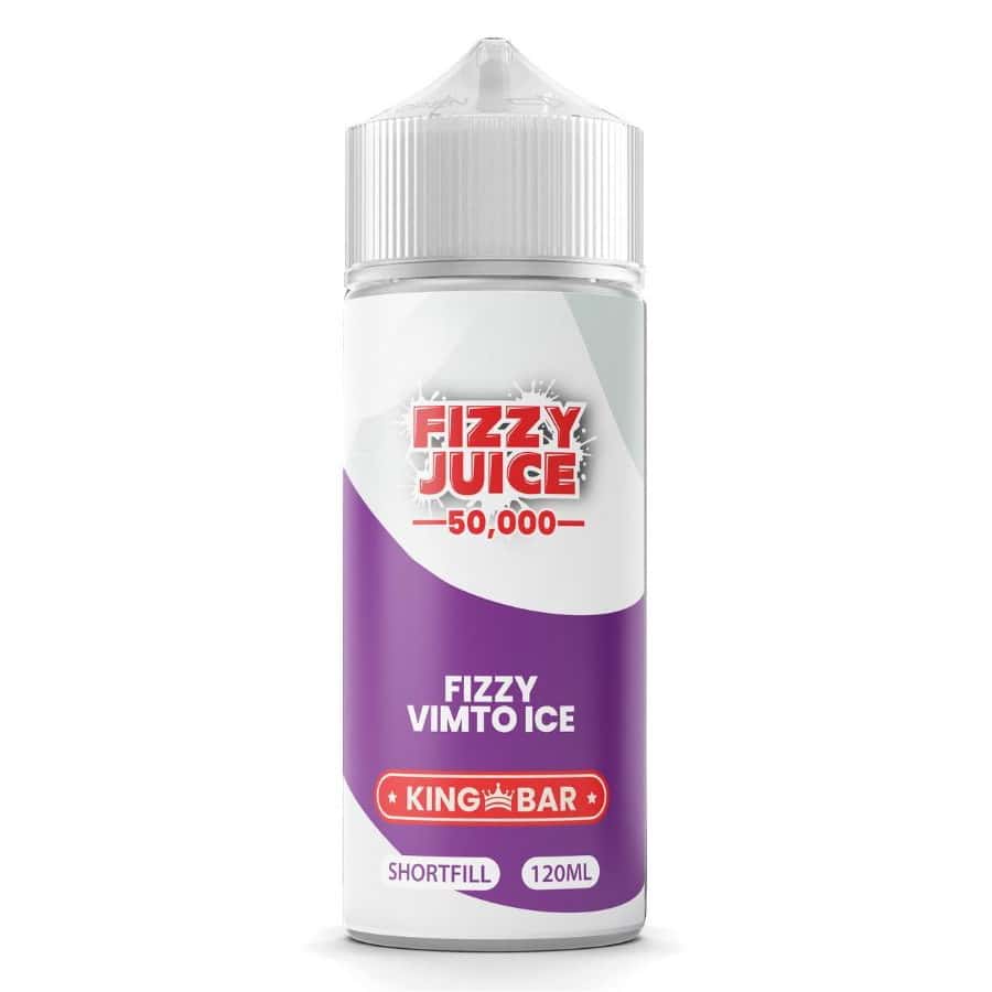 Fizzy Vimto Ice Fizzy Juice King Bar Shortfill 100ml