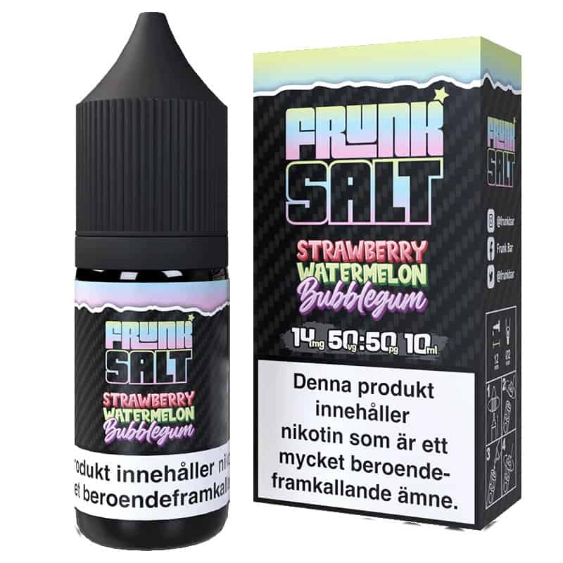 Strawberry Watermelon Bubblegum Frunk Salt 14mg 10ml