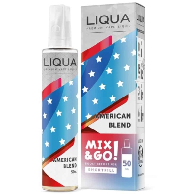 American Blend från Liqua Mix&GO (50ml Nikotinfri Shortfill)