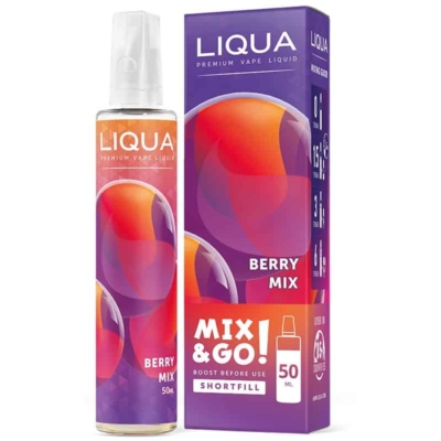 Berry Mix från Liqua Mix&GO (50ml Nikotinfri Shortfill)