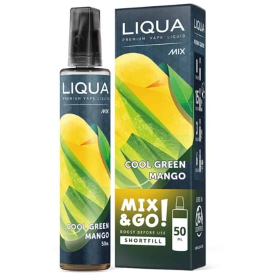 Cool Green Mango från Liqua Mix&GO (50ml Nikotinfri Shortfill)
