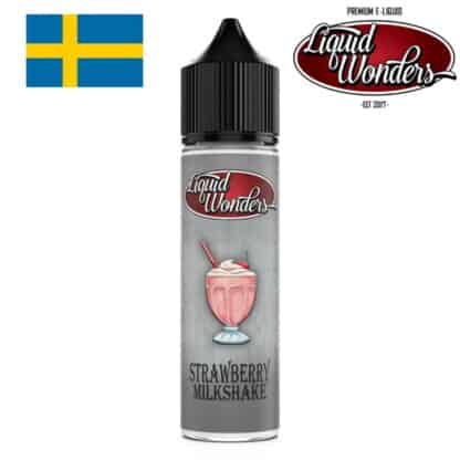 Strawberry Milkshake Liquid Wonders Shortfill 50ml
