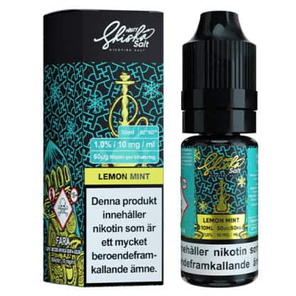 Shisha Lemon Mint Nasty Salt 10mg