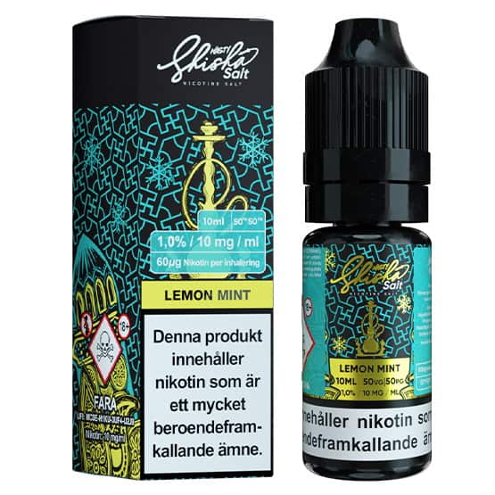 Shisha Lemon Mint Nasty Salt 10mg