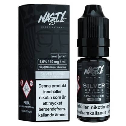 Silver Blend Nasty Salt 10mg