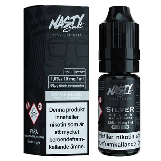 Silver Blend Nasty Salt 10mg