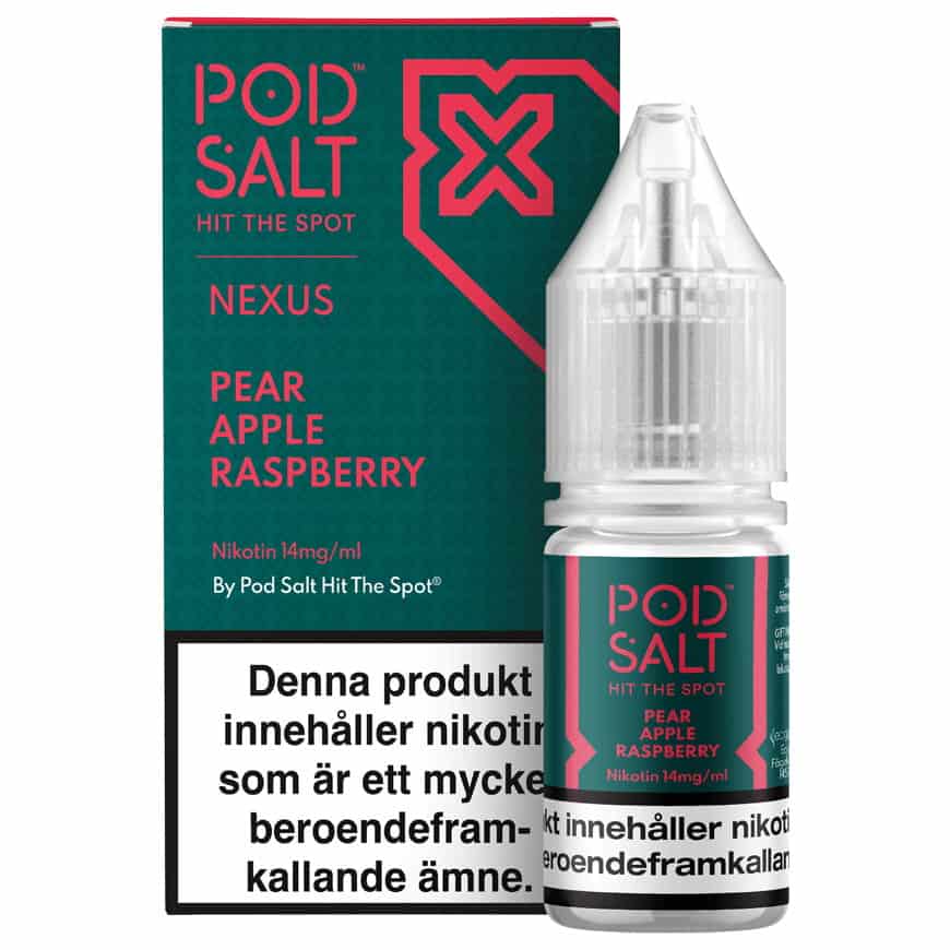 Pear Apple Raspberry Nexus Pod Salt 14mg 10ml
