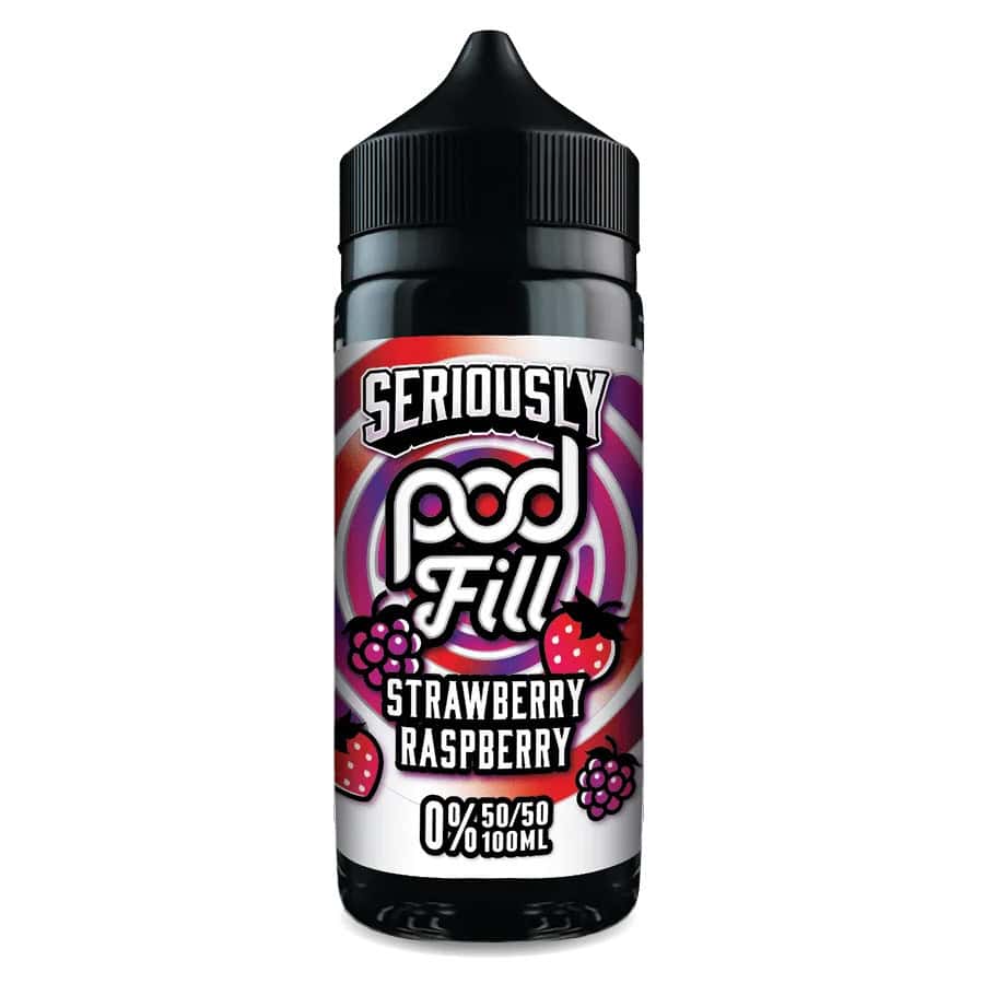 Strawberry Raspberry Seriously Pod Fill Shortfill 100ml