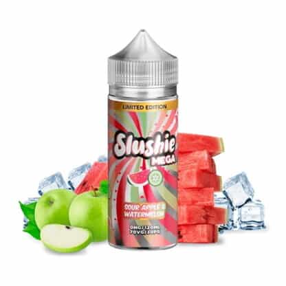 Watermelon Sour Apple Slushie Mega Shortfill 100ml