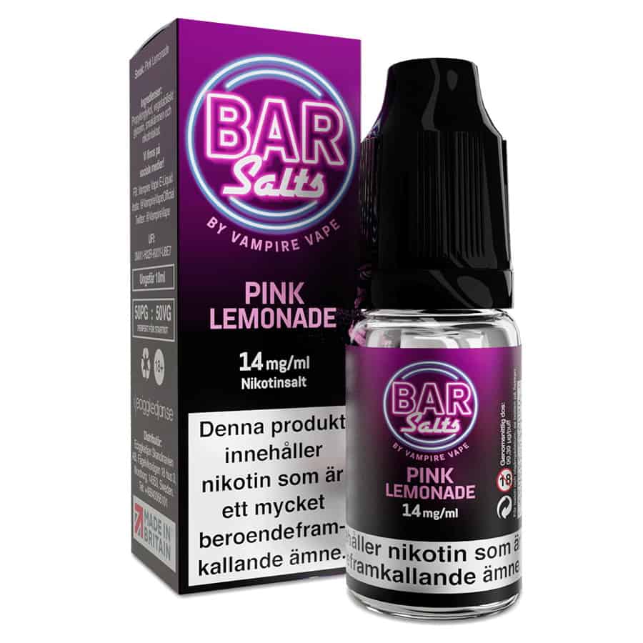 Pink Lemonade Bar Salts 14mg 10ml
