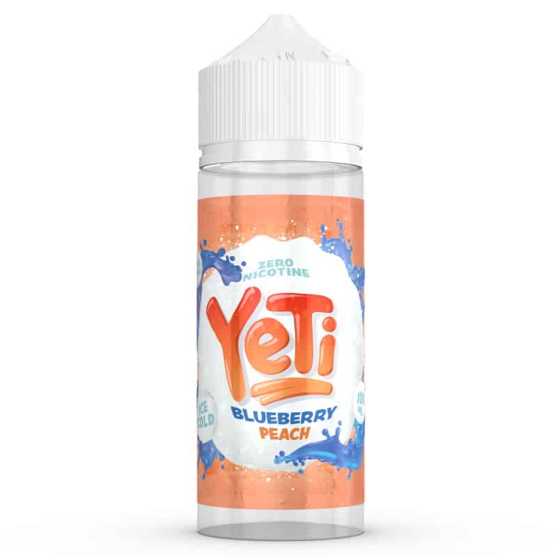 Blueberry Peach Yeti Ice Cold Shortfill 100ml