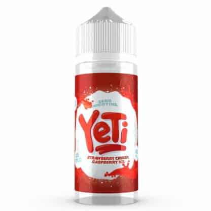 Strawberry Cherry Raspberry Ice Yeti Ice Cold Shortfill 100ml