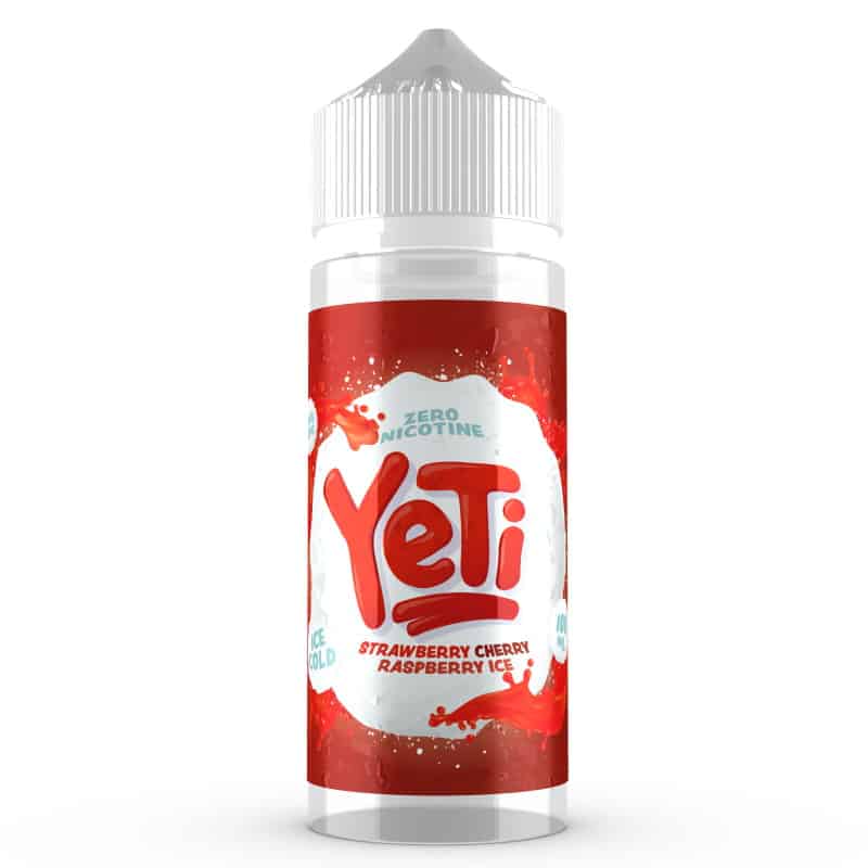 Strawberry Cherry Raspberry Ice Yeti Ice Cold Shortfill 100ml