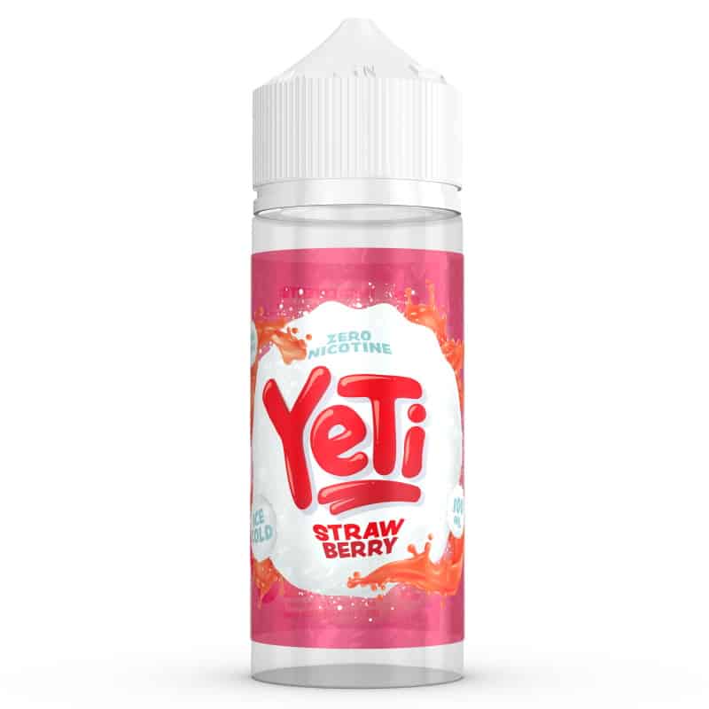 Strawberry Yeti Ice Cold Shortfill 100ml